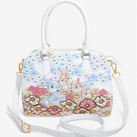 DISNEY Danielle Nicole Bambi Thumper & Friends Handbag Purse Satchel NEW - Picture 1 of 5